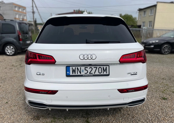 Audi Q5 cena 148900 przebieg: 81800, rok produkcji 2019 z Chełmek małe 781